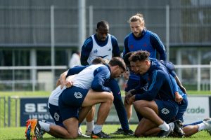 Rugby Sevens: The French Sevens Team in Capbreton