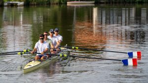 L’Equipe de France d’aviron en stage à Soustons